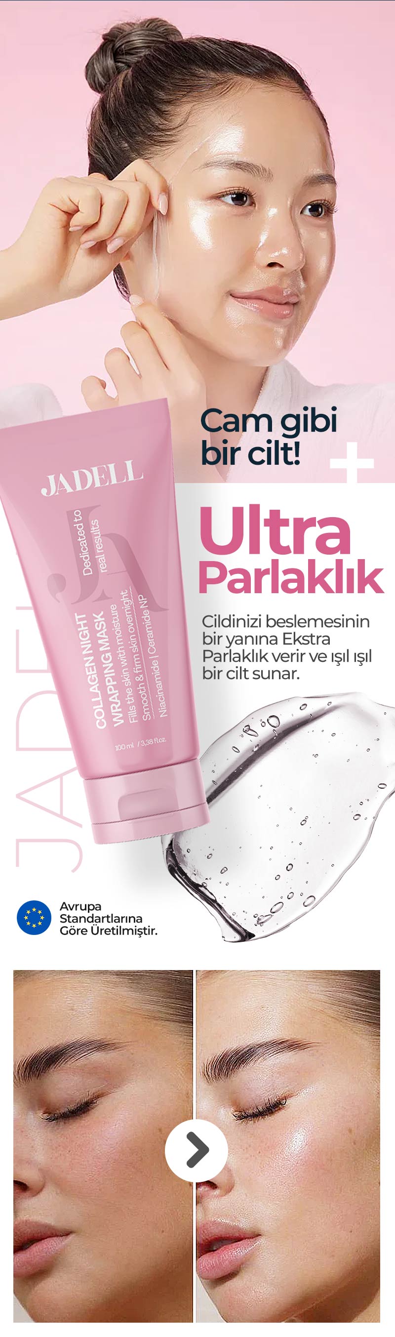 Jadel Collagen Mask